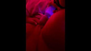 I made my gf cum with a vibrator (she cummed hard)