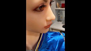 CHUNLI custom sexdoll ismuscler body n beauty face. DESUGI ＃001