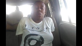 Ebony erotic hypnosis orgasm in car