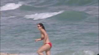 Hot Naked Girls on South Florida Beaches