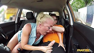 Milf Sloppy Titwank And Backseat Blowing Off