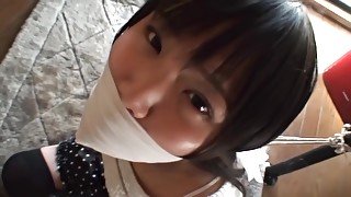 Cute Asian Girl Bound and Gagged