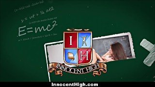 InnocentHigh - Pressured To Strip and Fuck Teacher