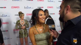 PornhubTV Asa Akira Red Carpet 2015 AVN Interview