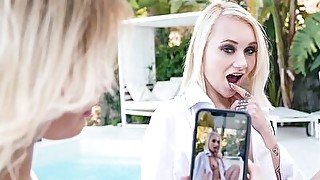 A GIRL KNOWS - Blonde Beauties Lika Star & Marilyn Sugar Have Amazing Lesbian Date