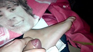 Sexy Feet Cummed