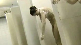 Hidden camera - women in public shower