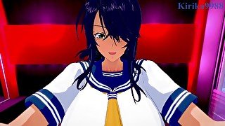 Uncho Kan'u and I have intense sex at a love hotel. - Ikki Tousen POV Hentai