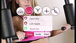 huge boobs Viola Bailey on your mobile in an interactive app