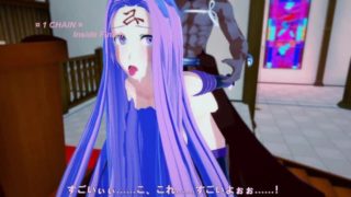 Fate/Grand Order: Rider Medusa RIDES Emiya (3D Hentai)