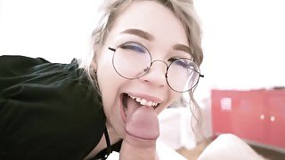 Glasses Face Fuck Cry Babe