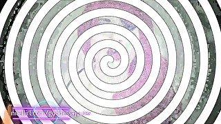 Feminization Mesmerization set to a spiral