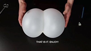 Anal sex toy making with household items