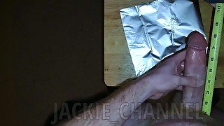 POV Stroking My Cock to Porn Until I Blow a HUGE Load - Soft to Hard - JACKIE CHANNEL