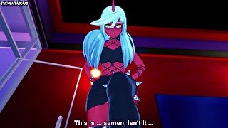 Kneesocks Daemon Panty And Stocking With Garterbelt Feet Hentai POV