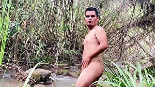 Así me baño en el rio