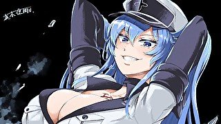 [Voiced Hentai JOI] Esdeath's Lucky Bitch [Gangbang, CBT, Denial, Edging, CEI, Humiliation, Femdom]