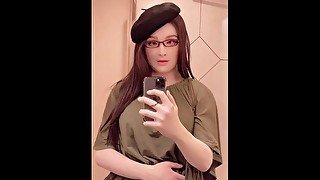 female mask disguise crossdresser transformation mtf 209