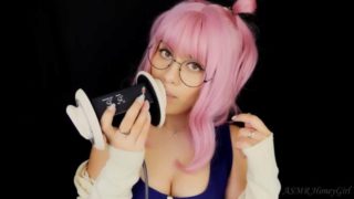 ASMR Honeygirl Cute Ear Licking