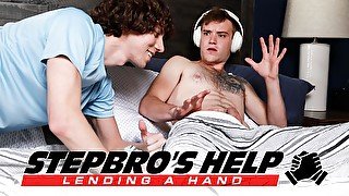 Scott Finn & Cristiano in Stepbro's Help: Lending A Hand