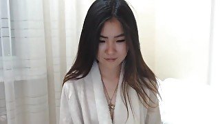 sexy korean girl squirts on cam - 1