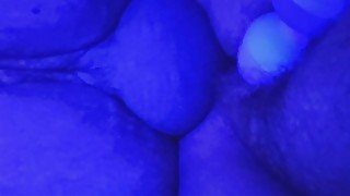 Hairy bbw pussy gets creampied