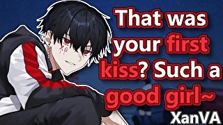 Having your First Kiss with your Best Friend😘(ASMR M4F)(First Date)(Lots of Kisses)(Sweet)(Romantic