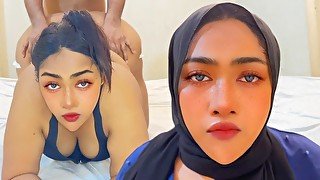 Fucking A Cute Maid in Saudi Arabia!