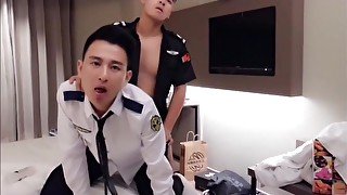 Excellent xxx clip homo Chinese wild you've seen