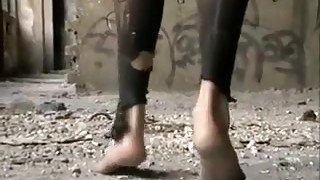 Crazy homemade Outdoor, Foot Fetish adult clip