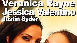 Veronica Rayne & Jessica Valentino & Justin Syder BGG suck fuck snowball