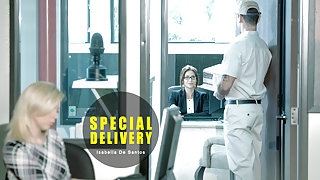 Isabella De Santos in Special Delivery Scene