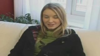 Beautiful teen harlot on real homemade porn video