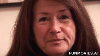 Mellow mature woman in beautiful amateur video