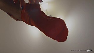 Feet Slave - Pov Sniff My Nylon Socks And