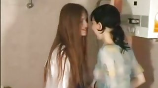 2 skinny college girl lesbians