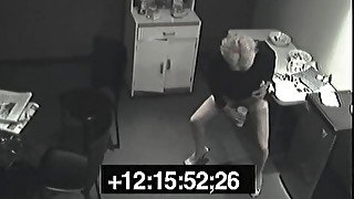 Secret pissing slut screws over her colleague