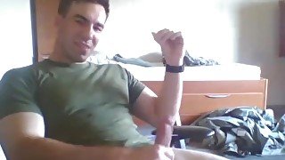 Horny Marine Jerks Off While Alone In Barracks Onlyfans: Drixtip