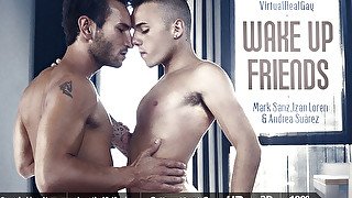 Izan Loren & Andrea Suárez & Mark Sanz in Wake Up Friends - SexLikeReal Gay