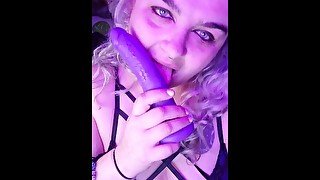 Short toy play- blowjob- hot sucking