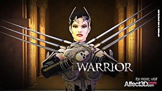 The Warrior Queen - 3D Fantasy Futa Animation