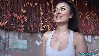 Gorgeous indian cougar Marina Maya takes my money for sex