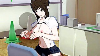 Nande Koko Ni Sensei Ga!? - Kana Kojima 3D Hentai