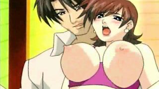 Elegant redhead hentai seductress getting wet pussy toyed