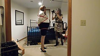 Ronni Cougar Binds &amp; Gags Brianna Hart