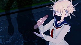 [BOKU NO HERO ACADEMIA] Toga gets caught and fucked on the street