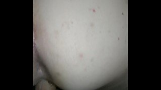 Wife Gets Big Creampie From Behind