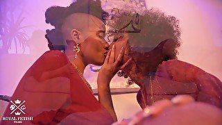 Goddess Ritual : Beautiful Black Women Pregnancy Pleasure