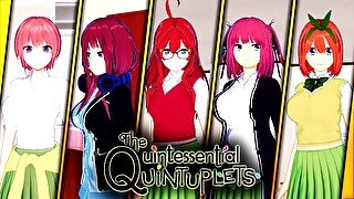 FUCKING ALL 5 QUINTUPLETS MEGA COMPILATION QUINTESSENTIAL QUINTUPLETS