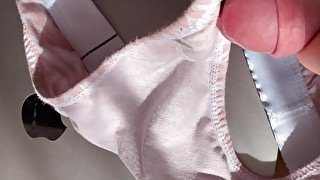 masturbate and cum on wife's dirty panties urethra fetish fisting